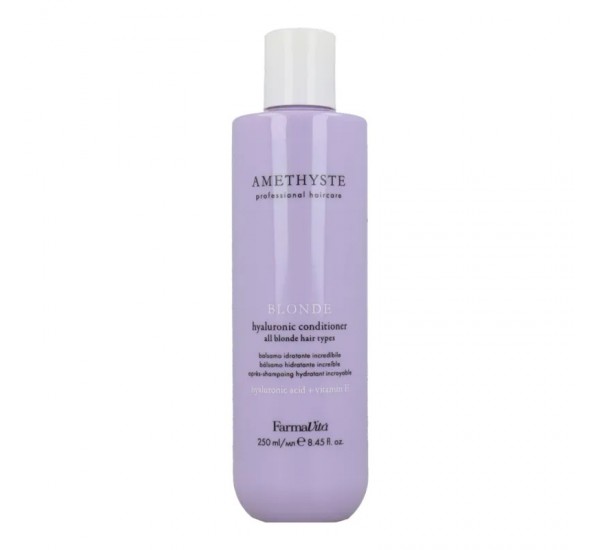 Хиалуронов балсам за руса коса Farmavita Amethyste Blonde Hyaluronic Conditioner 250ml